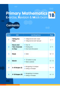 【多買多折】Primary Mathematics:Exercise,Revision & Mock Exam 1B